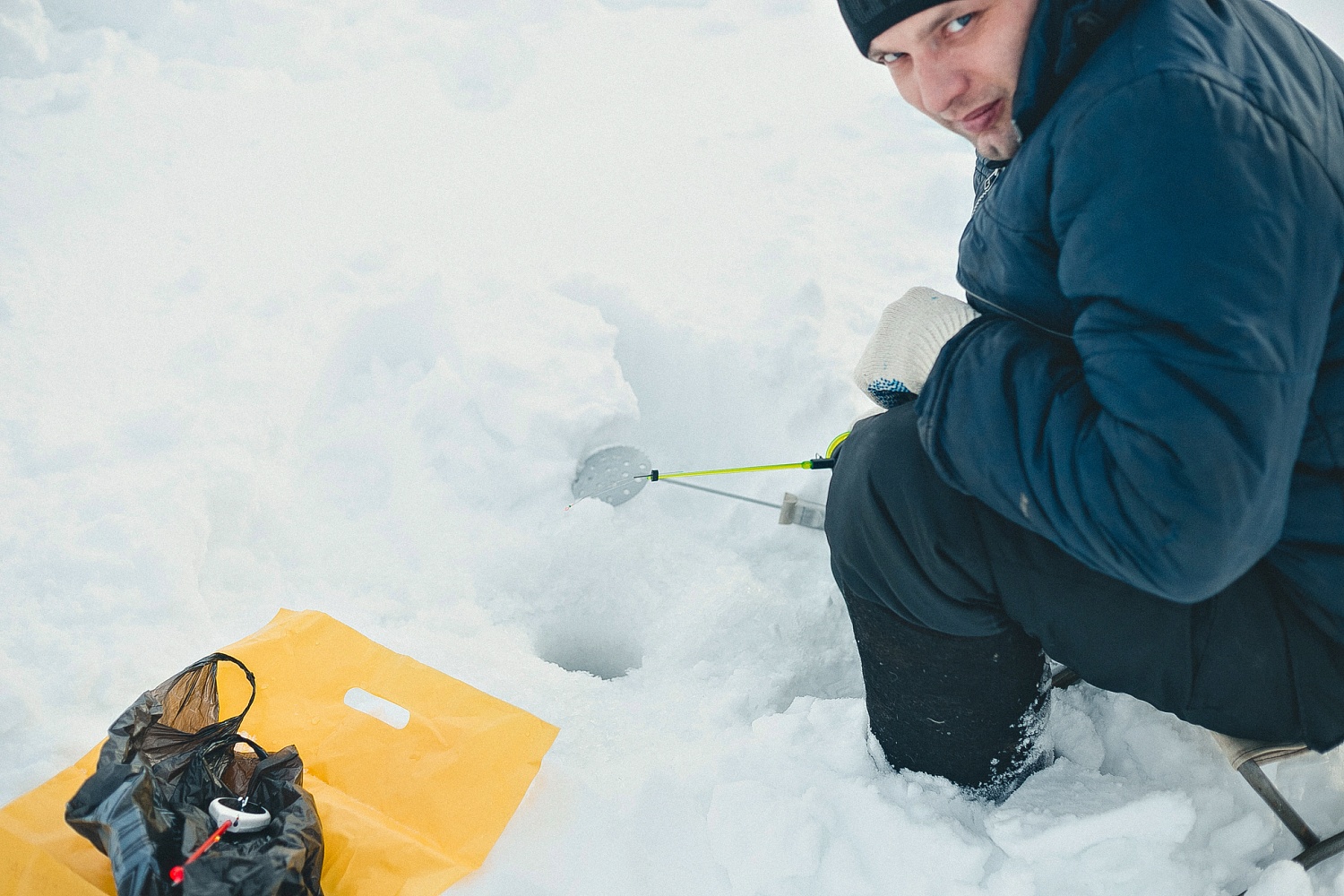 Зимняя рыбалка в «Дине» — отличное настроение и новые рекорды!